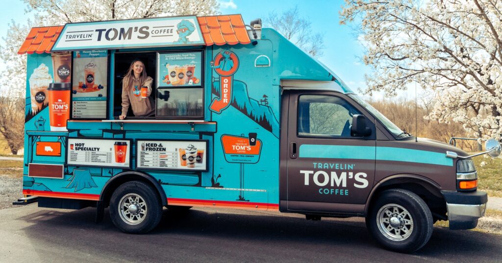 Travelin' Tom's Coffee truck CT